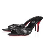Christian Louboutin Schuhe Shop – Christian Louboutin apostropha mule mesh strass – 3240795b803 Designer-Schuhe